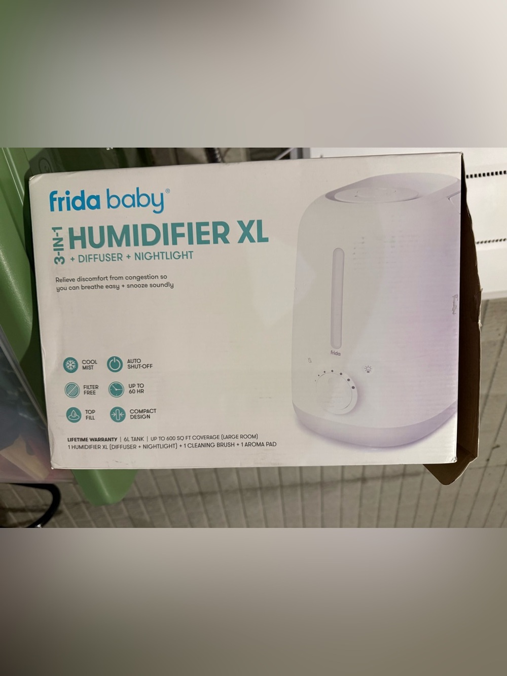 Frida Baby Humidifier XL in White